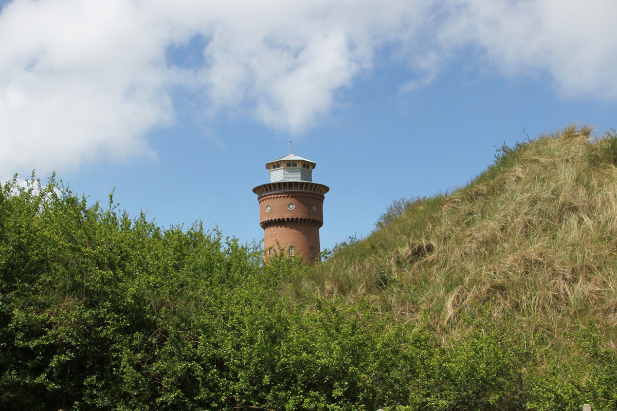 Der Wasserturm in den Dünen