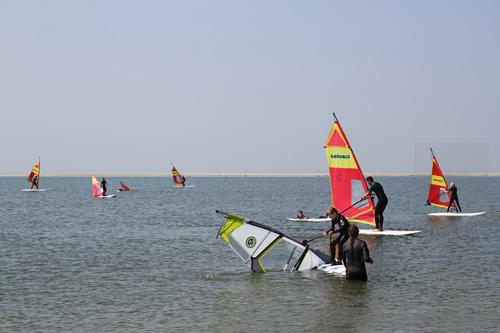 Anfängerkurs Windsurfen am Nordbad