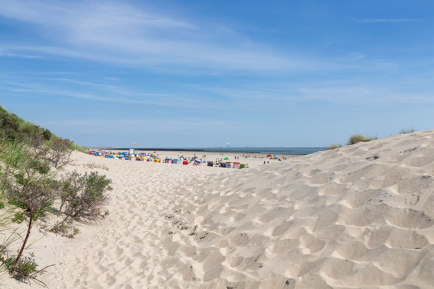 Strandübergang zum Südbad Borkum